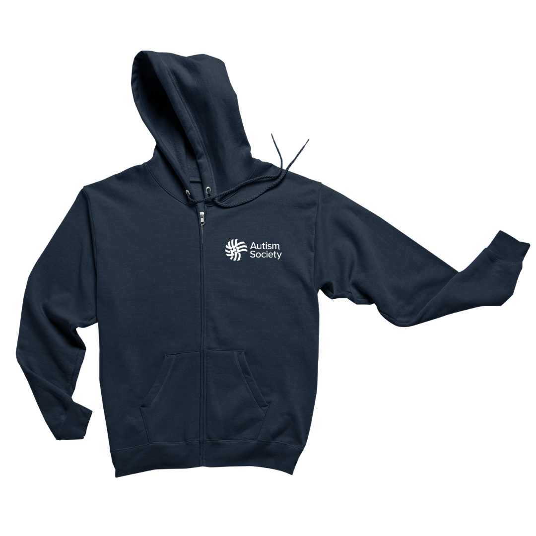 Autism Society Zip Up Hoodie
